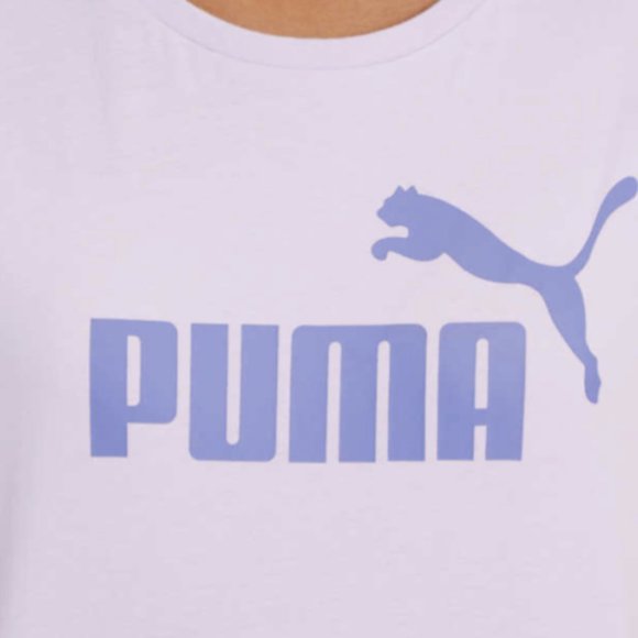 NWT Puma Ultra Boyfriend Light Lavender -Hazy Cotton Tee with Logo !! - Picture 5 of 7